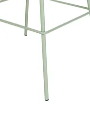 Set of 2 Bar Chairs EMMET Light Green_902773