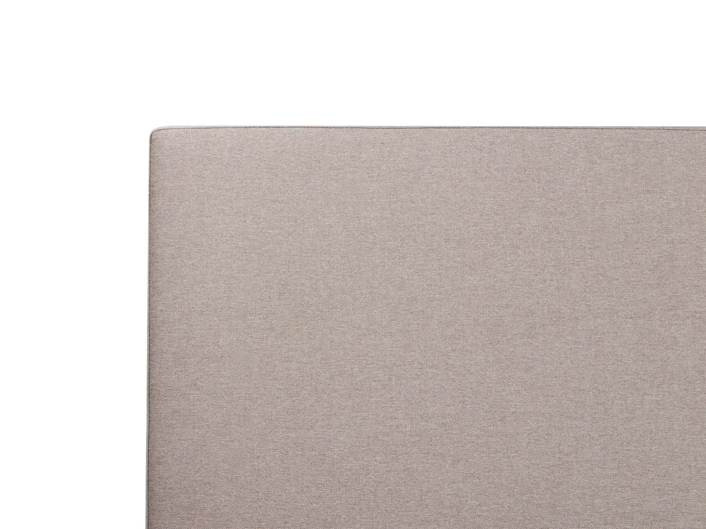 Ottoman Bed CASTELNAVET Fabric Taupe 180 x 200 cm (EU Super King)_972949