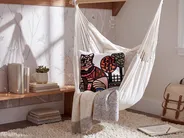 Set med 2 prydnadskuddar MEHSANA 50 x 50 cm Bomull Flerfärgad Djurtryck_1079098