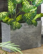 Plant Pot EDESSA 70 cm Grey_772705