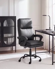 Executive Chair SERENE Faux Leather Black_998333