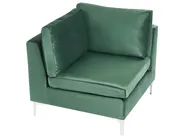 Modular Sofa 3 Seater EVJA Velvet Green_1068400