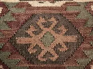 Sittpuff ARVEN Jute Flerfärgad_848308