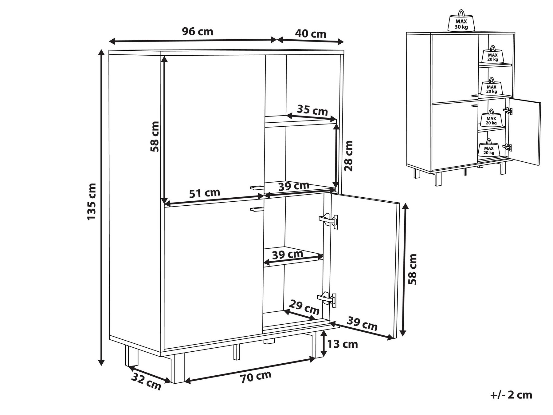 Cabinet PARAMOUNT Brown_801845