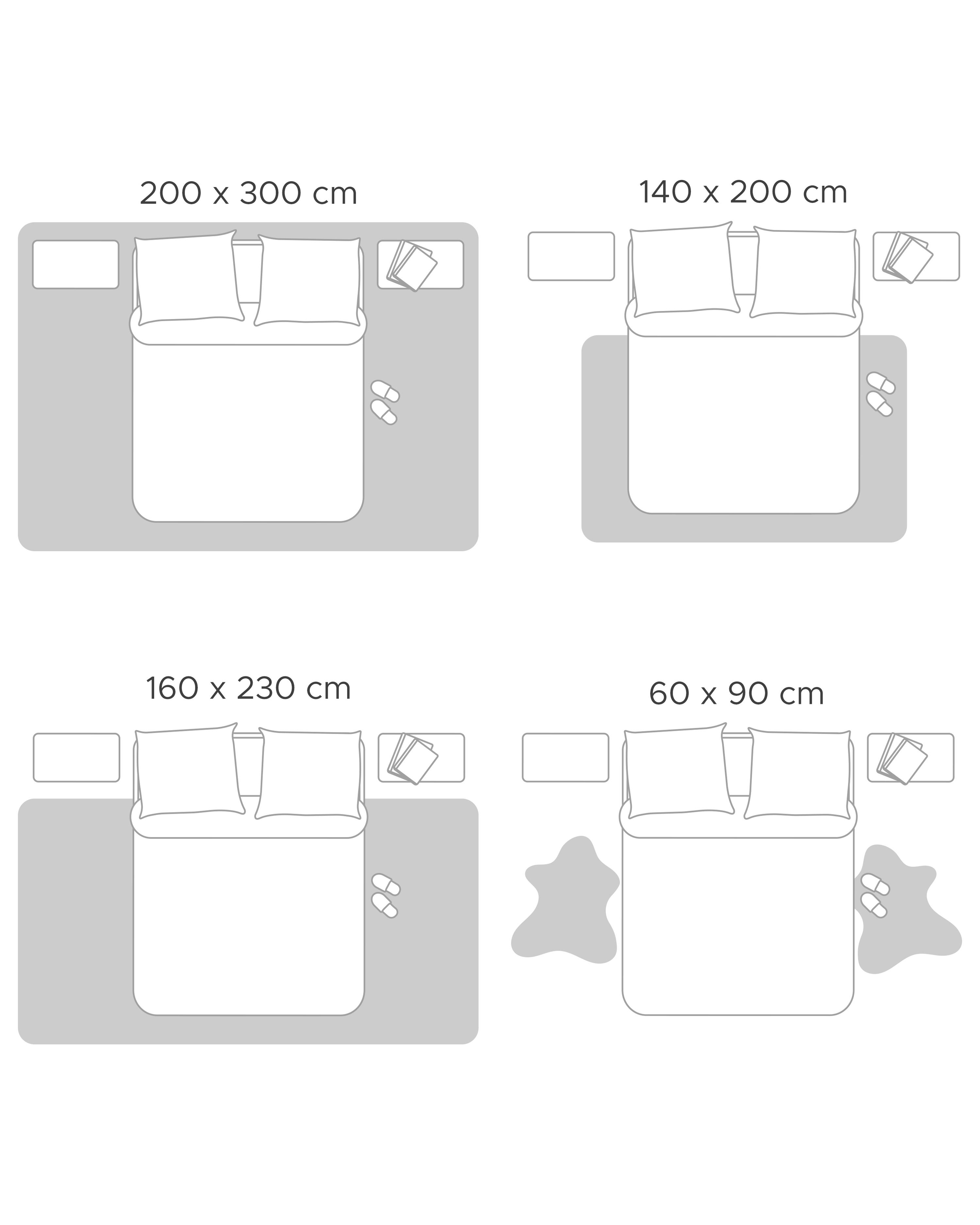 Rug TERKOS Multicolour 140 x 200 cm Jute_865983