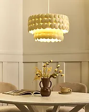 Ljuskrona KOTMALE Kokosnötskal Ljusbeige_1173772