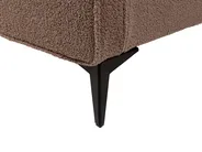 Bed Boucle VALOGNES 160 x 200 cm (EU King Size) Brown_937200
