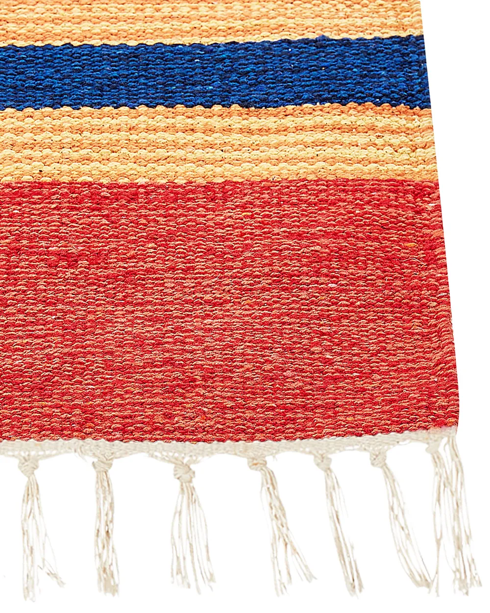 Rug HATIS Multicolour 80 x 300 cm Kilim Cotton_869545