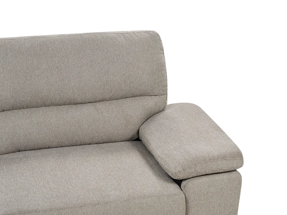 Sofa 2 Seater VOGAR Fabric Light Brown_901179