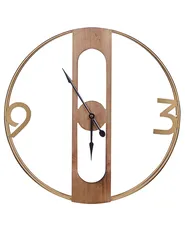 Wall Clock MULHOUSE 50 cm Brown_795764