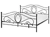 Bed Metal LYRA 180 x 200 cm (EU Super King) Black