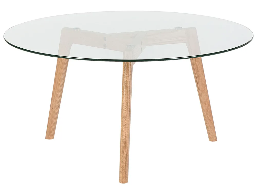 Coffee Table MINNESOTA Glass Transparent