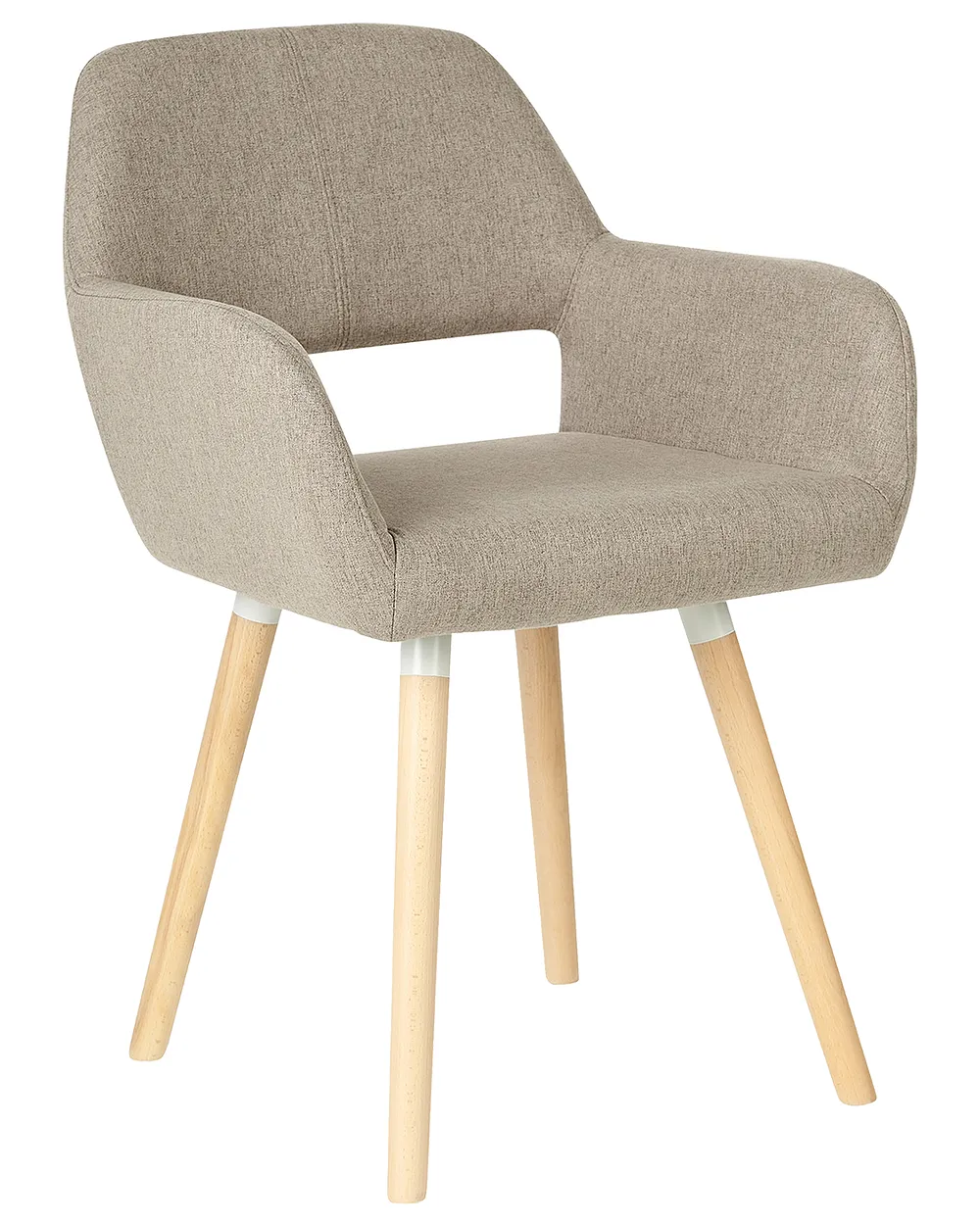 Set med 2 matstolar CHICAGO Taupe_693655