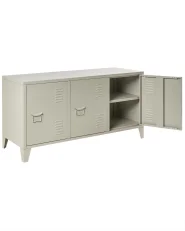 Säilytysyksikkö CARDIFF Metalli Vaaleanbeige_1049502