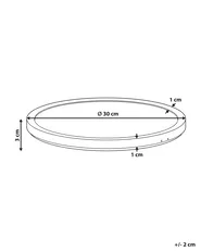 LED Ceiling Lamp VELORA with Remote with Dimmer Silver_1125264