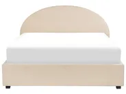 Ottoman Bed VAUCLUSE Boucle Beige 180 x 200 cm (EU Super King)_820382