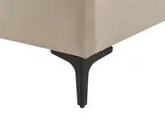 Säng med lamellram Sammet SUZETTE 140 x 200 cm Beige_916054