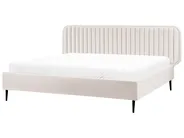 Bed Velvet BRIN 180 x 200 cm (EU Super King) Beige_942078