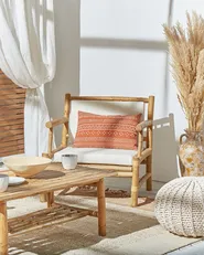 Sittpuff CONRAD Bomull Beige_868357