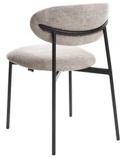 Ruokatuolisetti 2 kpl COWLEY Chenille Ruskeanharmaa_1040063