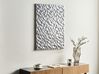 Wall Decor COIMBRA Metal 79 cm Silver