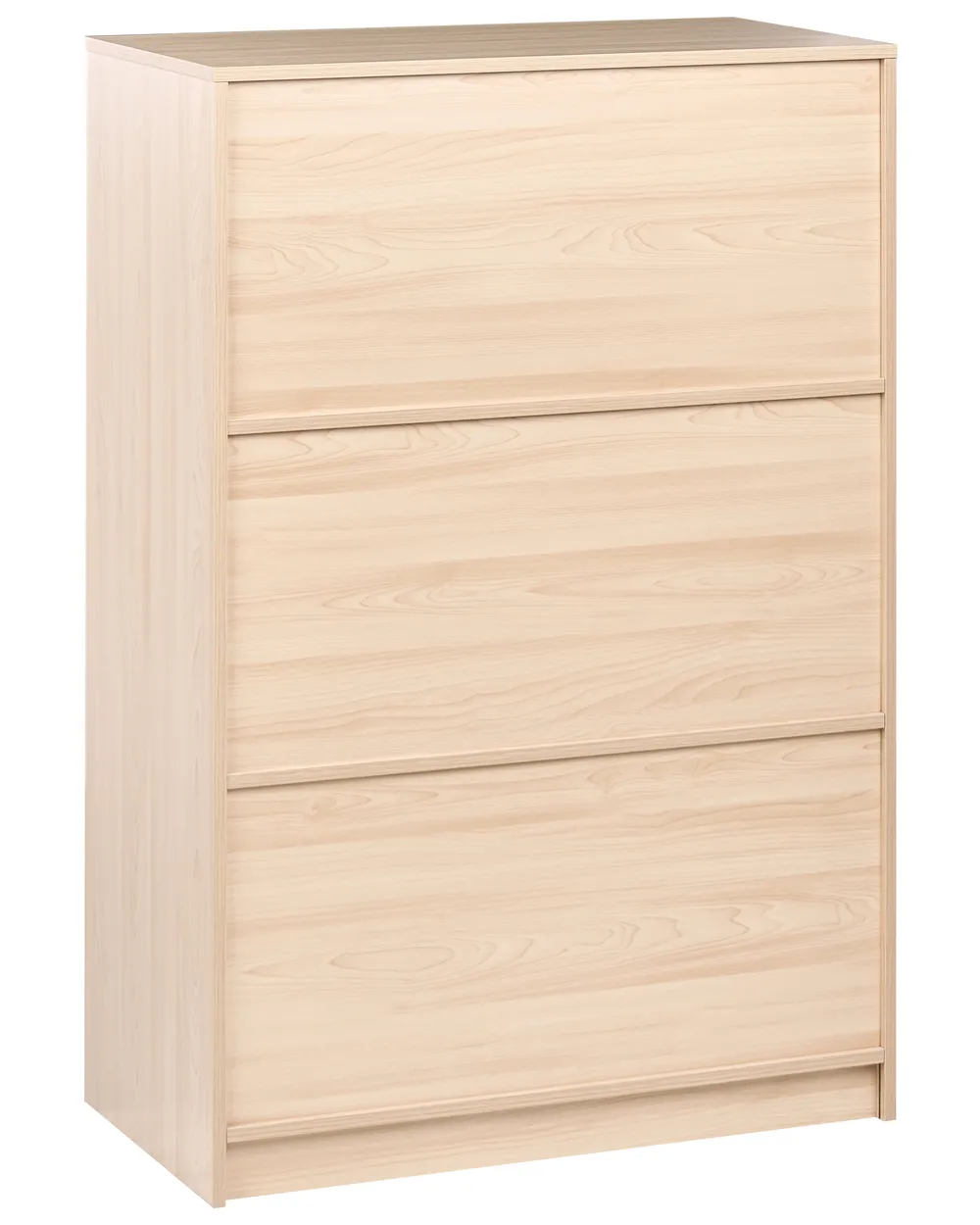 3 Tier Bookcase ZEHNA 117 cm Light Brown_1026500
