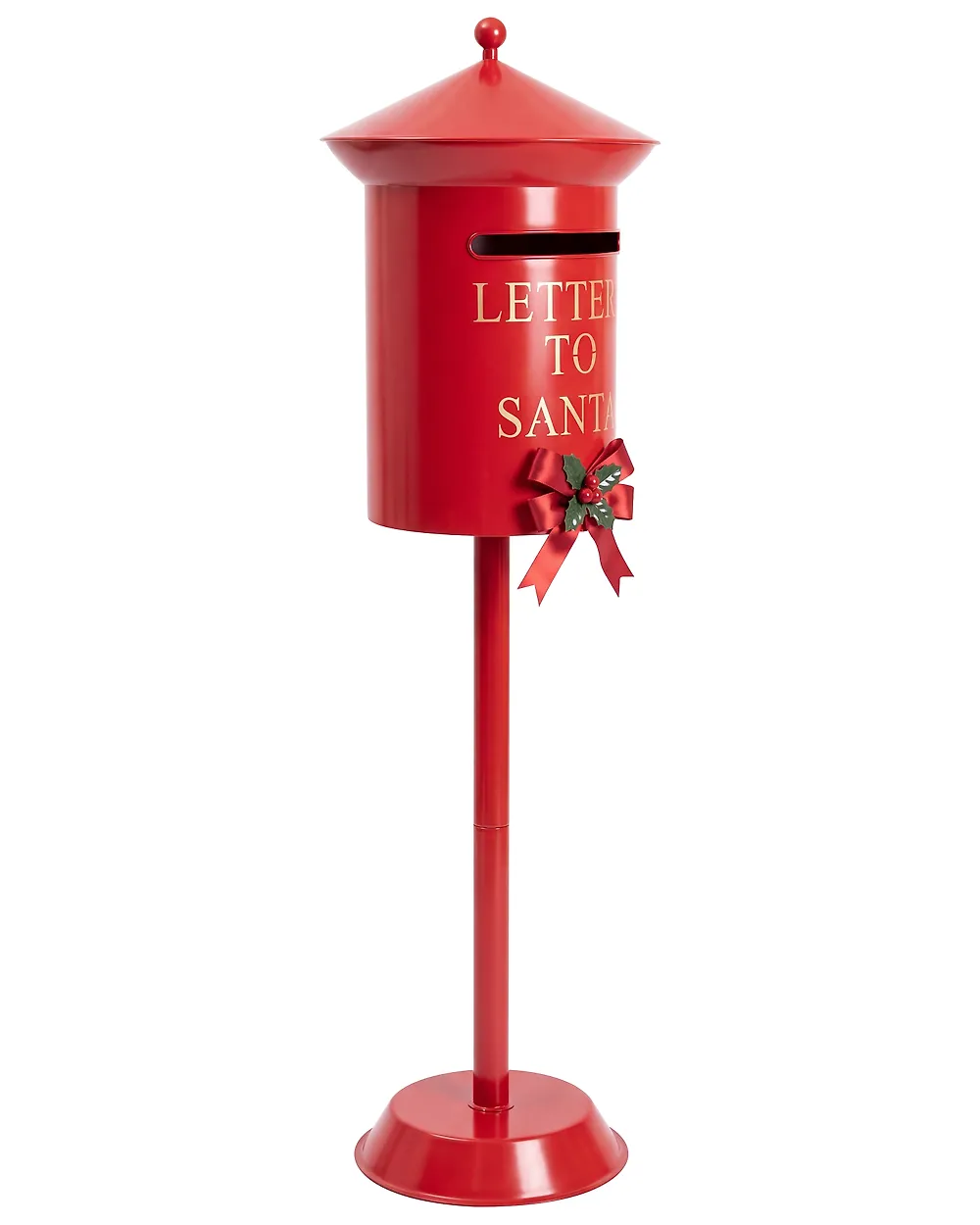 Joulupukin postilaatikko UTSJOKI 122 cm Punainen
