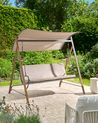 Patio Swing BONAGIA Metal Beige