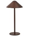 Wireless LED Table Lamp FRANCOLI with Dimmer Metal Brown