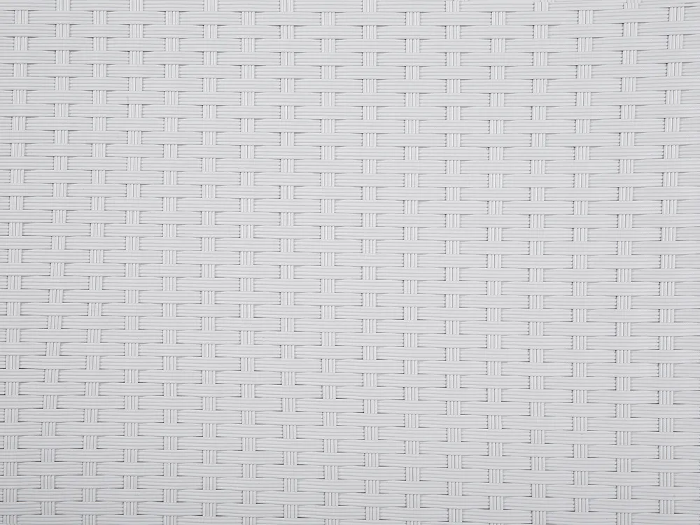 Ulkosohvaryhmä pöydällä 8-istuttava XXL modulaarinen Polyrottinki Valkoinen Oikea_705585