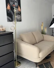 Floor Lamp ANADYR Glass Beige_1056927