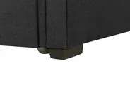 Trundle Bed Fabric LIBOURNE 80 x 200 cm (EU Small Single) Dark Grey_770630