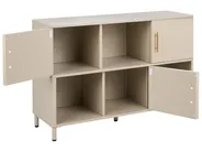 Senkki 3 ovella OMBURA Metalli Beige_1082627