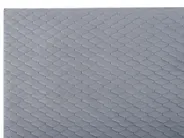 Bed Velvet BAYONNE 180 x 200 cm (EU Super King) Light Grey_713687