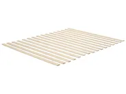 Bed Pine Wood MERCURER 160 x 200 cm (EU King Size) Light Brown_1113469