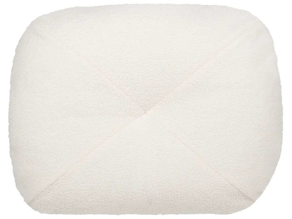 Single Sofa Bed OLDEN Boucle White_906489