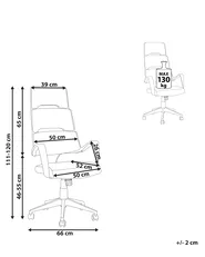 Toimistotuoli GRANDIOSE Ruskeanharmaa_1048627