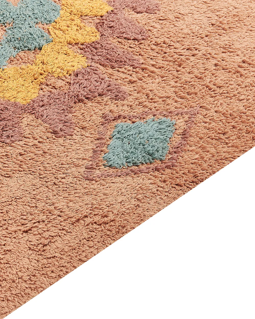 Rug IGDIR Orange 80 x 150 cm Cotton_839635
