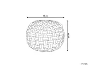 Sittpuff HOPA Sammet Svart_824169