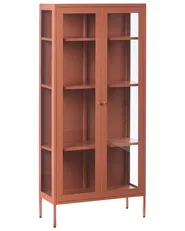 Vitriini HARTY 80 cm Metalli Kullanruskea_1067806