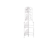 Hörnhyllplan BIELLA 35 cm 158 cm Metall Vit_791324