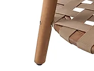 Sofabord til hagen Med hylle MILZANO 80 cm 80 cm Akasietre Brun_1182821