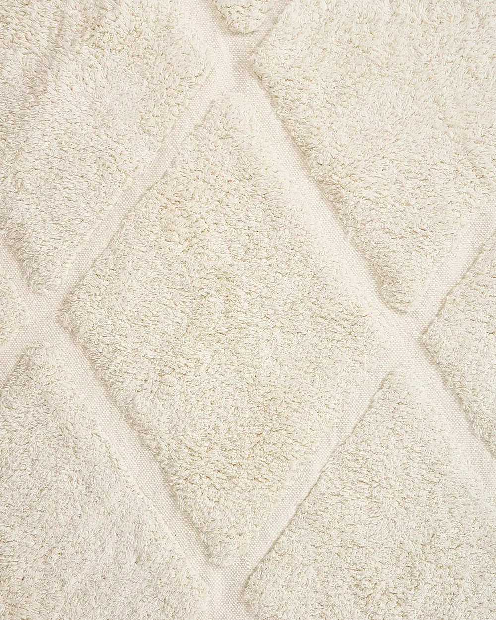 Kids Rug XELDEM  Light Beige 140 x 200 cm Cotton_1135422
