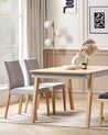 Set of 2 Dining Chairs PHOLA Grey