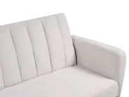 Sofa Bed 3 Seater VIMMERBY Fabric Beige_899960