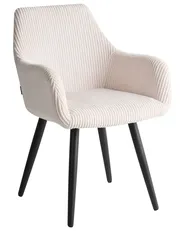 Set med 2 matstolar MORI Manchester Ljusbeige_1042051