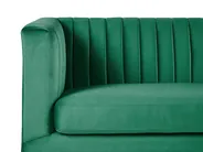 Sofa 3 Seater ARVIKA Velvet Green_806134