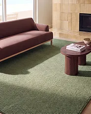 Rug KORDEA Green 200 x 300 cm Wool_1144667