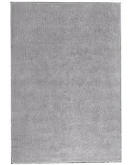 Shaggy Rug DEMRE Light Grey 140 x 200 cm_683522