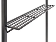 Paviljong NARO 240 cm 148 cm Metall Mörkgrön_851675